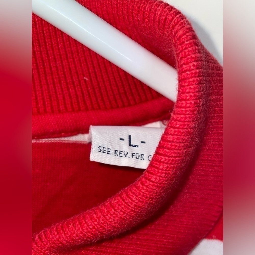 Vintage Burberrys Polo Shirt Golf 90s Striped Pattern Retro Men Size Large USA - Picture 8 of 10